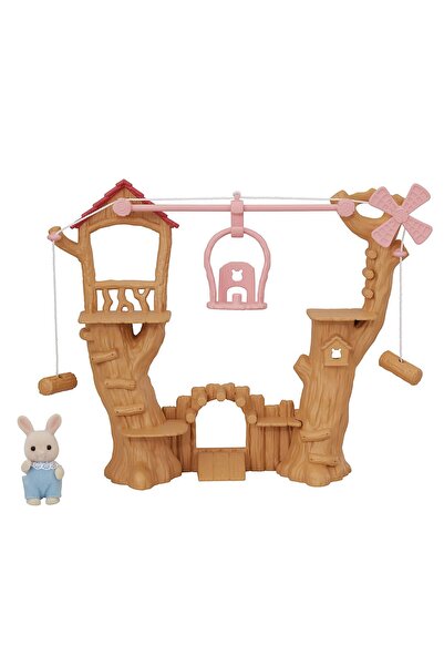 SYLVANIAN FAMILIES مجموعة ألعاب حديقة التلفريك للأطفال - مجموعة ألعاب متعددة ...
