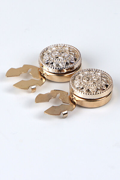 Kravatistan Tüm gömleklere uyumlu düğmeye geçmeli kol düğmesi