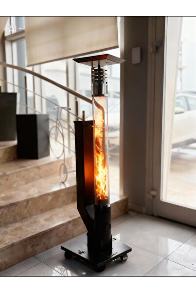 EFSA HOME ORTA boy PELET roket füze SOBA kamp sobası outdoor dış mekan ısıtıc...