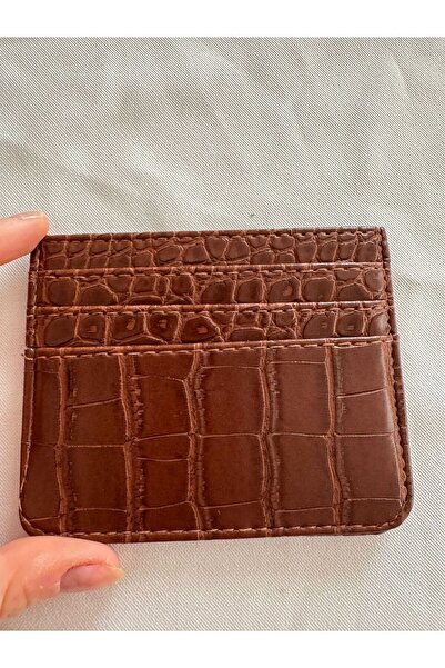 staristakı KADIN TİMSAH DERİSİ KARTLIK