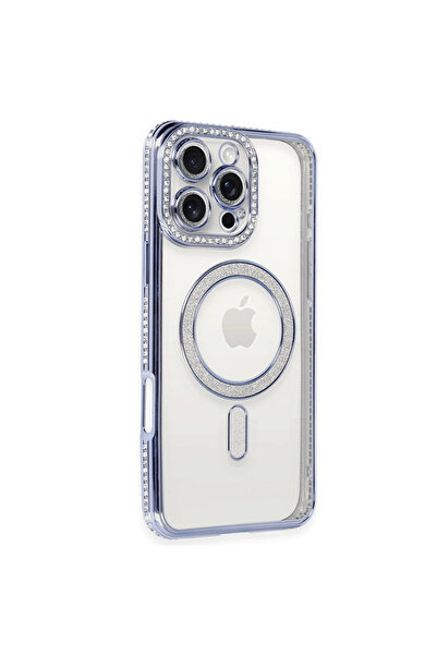 eco port حافظة آيفون 16 برو جوكيه سيلفر ماجنيتي سيف - أزرق