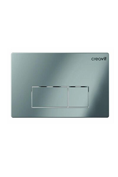 Creavit ARC Parlak Krom Kaplama Kumanda Paneli