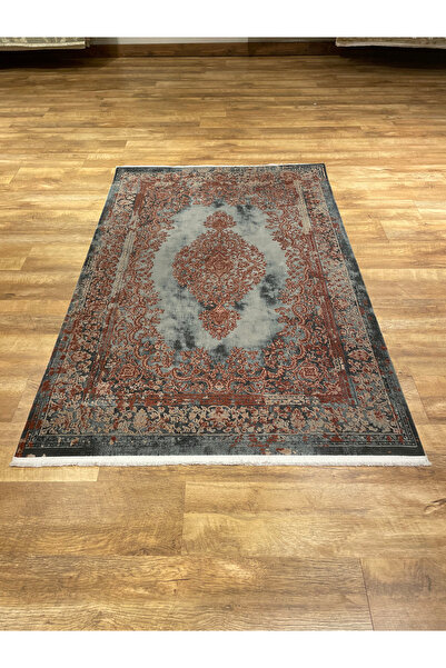 Royal Halı IKON IK01D ANTRASİT-GÜL KURUSU HALI