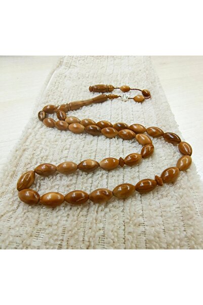 İnan Tesbih نظام تصفيف حبات الكاكا الطبيعية المقطوعة باليد مع شراشيب