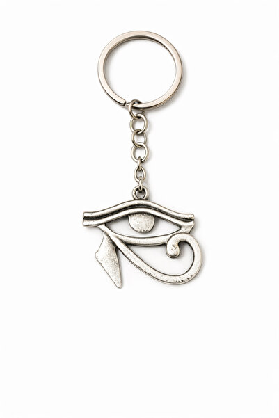 HER ŞEY NOTA www.herseynota.com Breloc metalic în formă de ochi stilizat – Br...