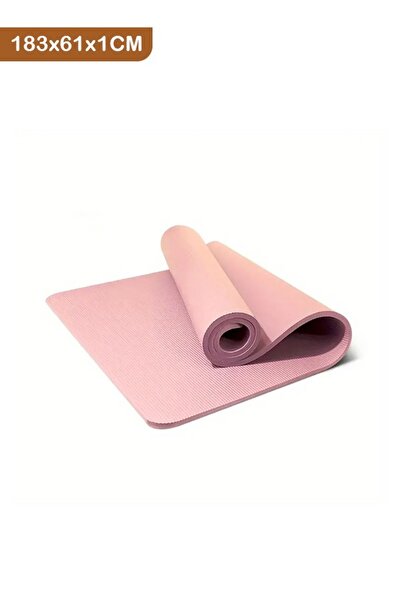 M SMART 1-Piece Anti-Tear, Anti-Slip Exercise Yoga Mat with Carrying Strap , ...