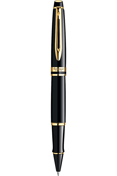 Waterman Essential Black Lacquer GT Roller