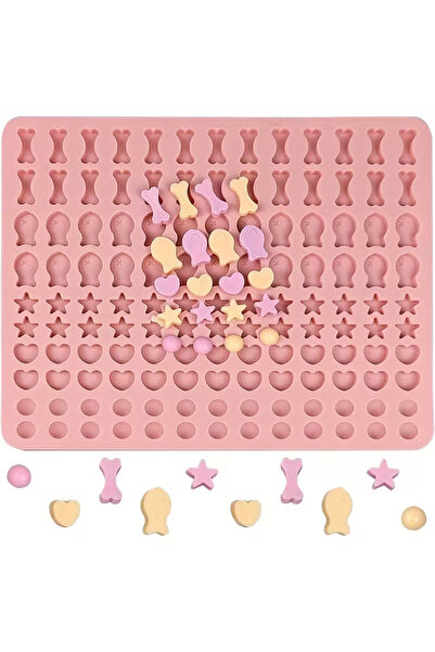 Siliko World Silicone Multi-Jelly Bean, Chocolate and Cracker Mold