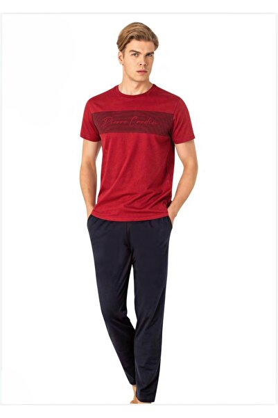 Pierre Cardin Combed Cotton Short Sleeve Pajama Set-P.60.80