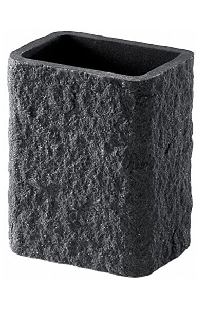 Gedy Aries Toothbrush Holder, Anthracite