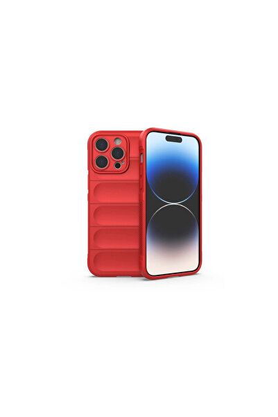 eco port iPhone 16 Pro Case Optimum Silicone - Red
