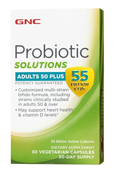G.N.C بروبيوتيك سوليوشنز للبالغين، تركيبة نباتية مخصصة، 30 كبسولة