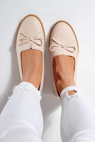 Zaira Women's Casual Shoes Juliana Beige #9874 - 40