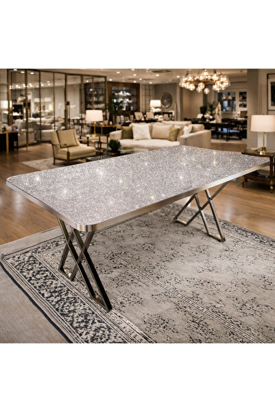 KDRHOME SİMLİ EPOKSİ MASA