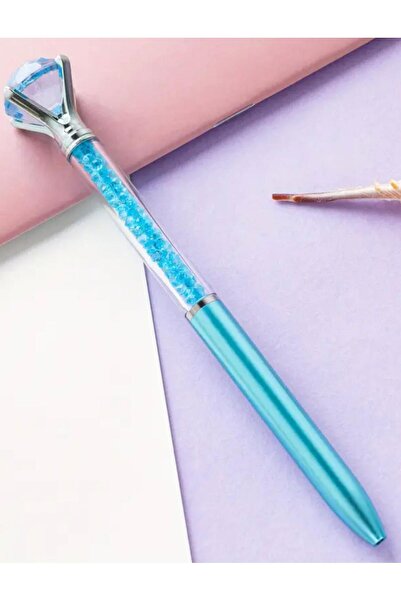 alisa 1 Adet Taklit Kristal Elmas Sevimli Tükenmez Kalem