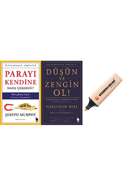 Nemesis Kitap Parayı Kendine Nasıl Çekeresin? + Düşün ve Zengin Ol! 2 Kitap S...