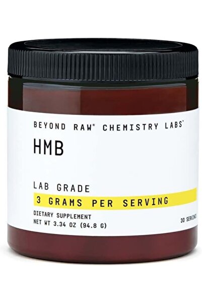 BEYOND RAW Chemistry Labs HMB Powder | Increase Performance | 30 Servings