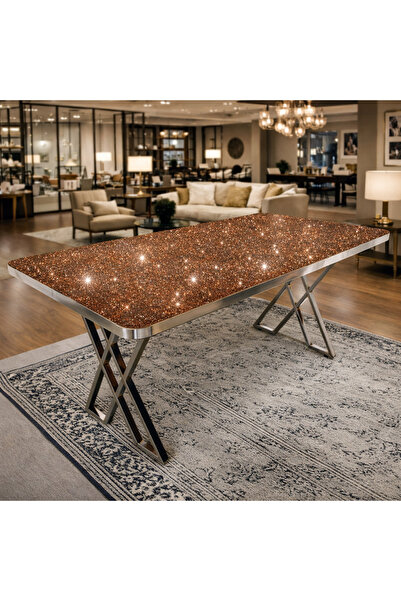 KDRHOME SİMLİ EPOKSİ MASA