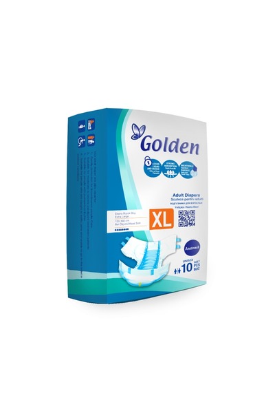 Golden Absorbante pentru incontinență pentru adulți XL (120x160 cm) - Pachet ...