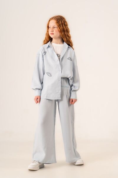 HAUSEkids 9-15 години Regnum Prime комплект от 3 части за момичета - син