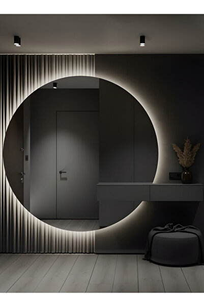 Taimi Extra Large Makeup Mirror 100x100 cm, LED Lighted Vanity Mirror for a M...