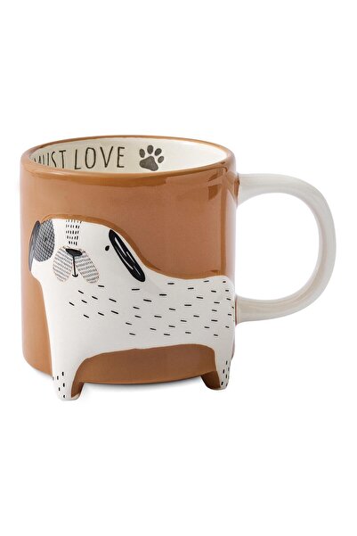 Ünsal Showroom Aryıldz Animal Dog Figured Mug 320ml 278307