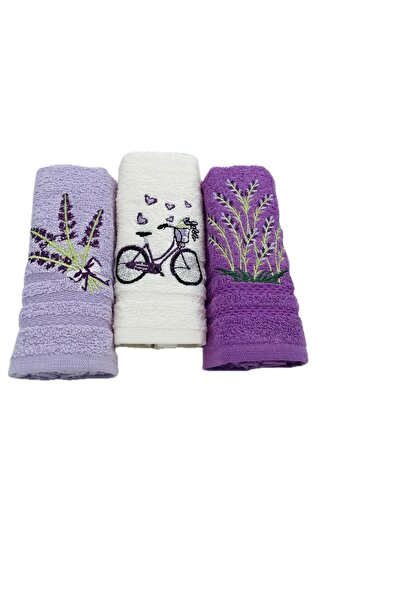Cotton Deluxe Set of 3 Kitchen Towels 30x50cm 100% Cotton