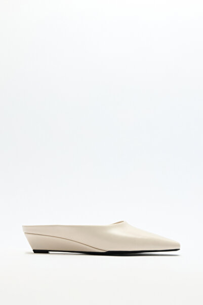 LUTVELIZADE كعب عالي 2613 - كعب عالي نسائي ذو مظهر جلدي