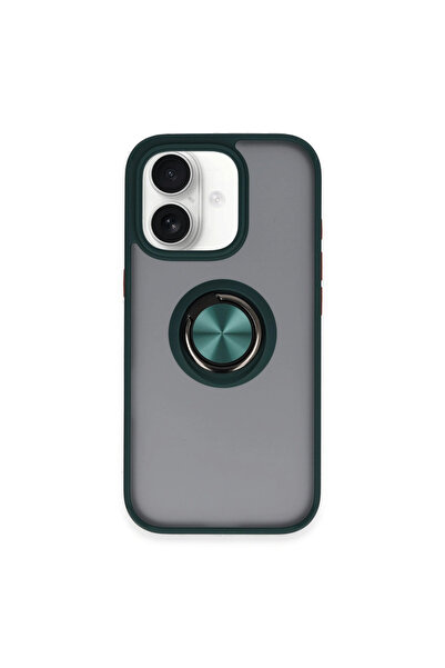 eco port iPhone 16 Case Montreal Ring Silicone Cover - Green