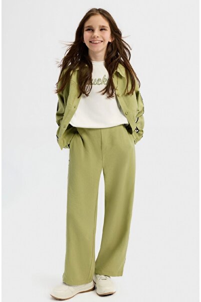 nk kids طقم ملابس للفتيات من LIMI مكون من 3 قطع، سترة من التينسل ذات نسيج ناع...