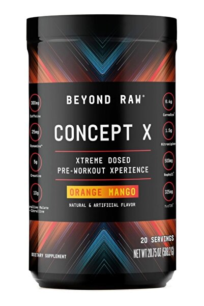 BEYOND RAW كونسيبت إكس - مانجو برتقالي - 20.75 أونصة