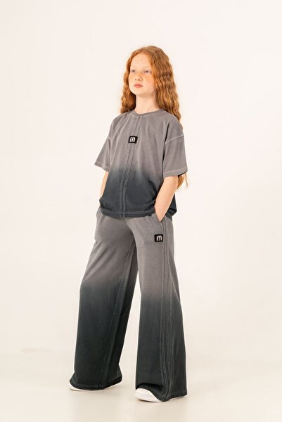 HAUSEkids طقم بناتي من نيو برايم لاين للأعمار من 9 إلى 15 سنة - أنثراسايت