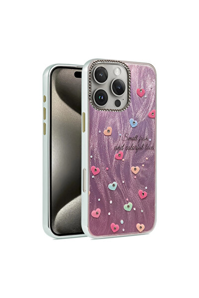 eco port iPhone 16 Pro Case Blade Mirrored Pattern Cover - Pattern 8