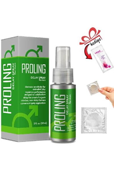 Velora Shopping Proling Erkekler Özel Bakım Sprey 59 ml+Prezarvatif/Kadın Hij...