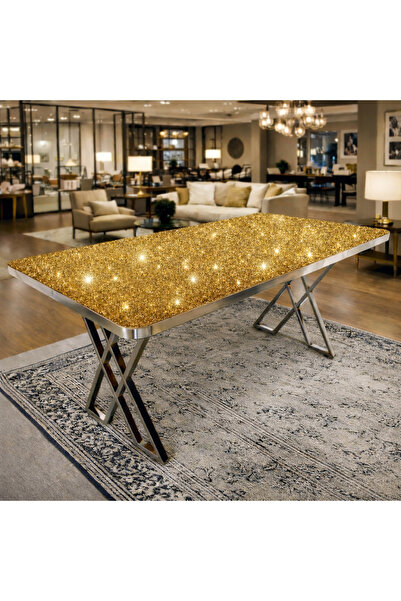 KDRHOME SİMLİ EPOKSİ MASA