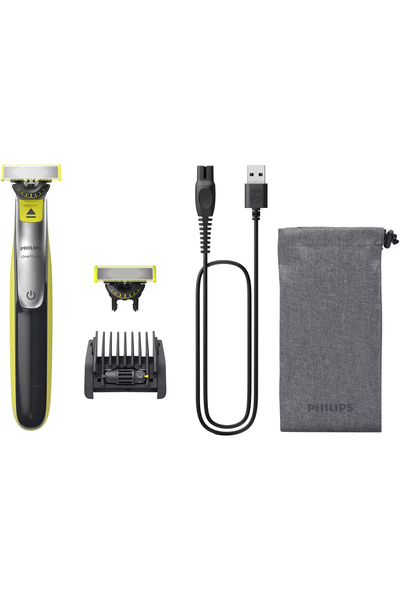 Philips OneBlade 360 QP2734/31 aparat de ras și tuns barba hibrid, cu piepten...