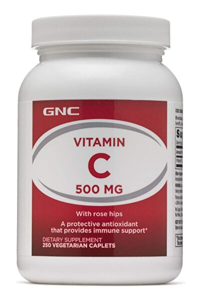 GNC فيتامين سي ٥٠٠ ملغ مع ثمر الورد
