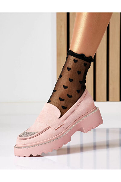 Zaira Women's casual pink shoes made of eco-leather Neo #18566 - 40