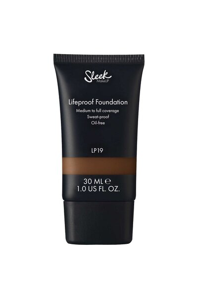 Sleek MakeUP , Lifeproof, Oil Free, High Cover, Cream Foundation, Lp19, 30 ml