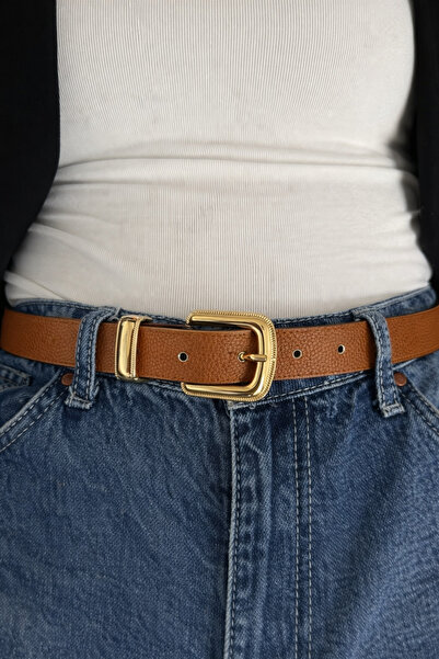 keisy Holly Gold Buckle Women's Belt