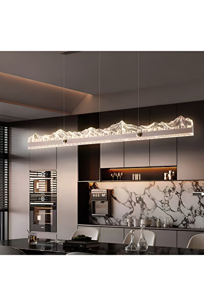 ALC-Shop Lustra LED suspendata cu Telecomanda MARISTELLA 90W, lumina Rece/Cal...