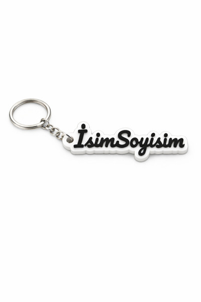 Eyiser Store Kişiye Özel El Yazısı İsim Anahtarlık - Özel Tasarım Hediyelik
