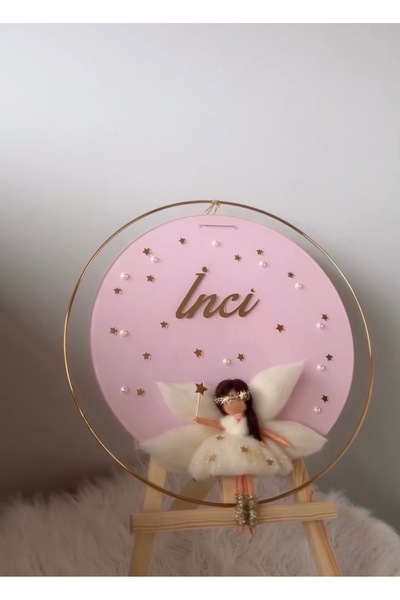 Gökçem hediyelik Bebek odası kapı süsü