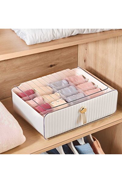 EVSTYLE Underwear Organizer Drawer - with Compartments