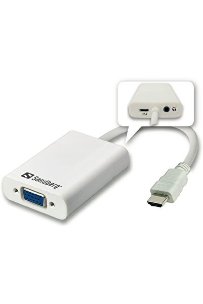 Sandberg HDMI to VGA+Audio Converter