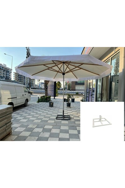 Zey Camping ZEYCAMPİNG 4m2 Kamp Bahçe Plaj Teras Cafe Restorant Semşiye (AYAK...