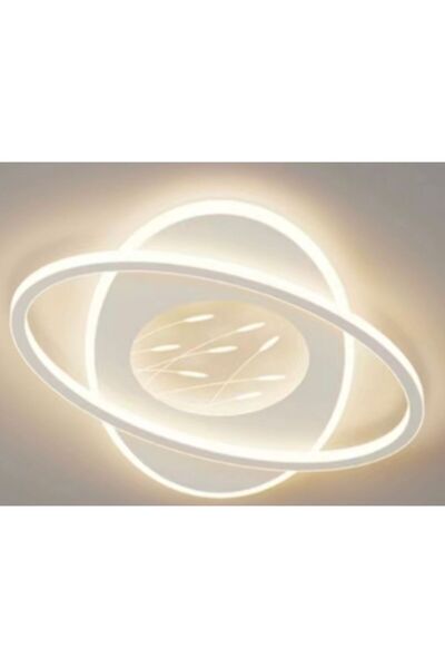 Alessandro DESIGN Lustra LED cu telecomanda VOLTA 125W, Ovala, lumina Rece/Ca...