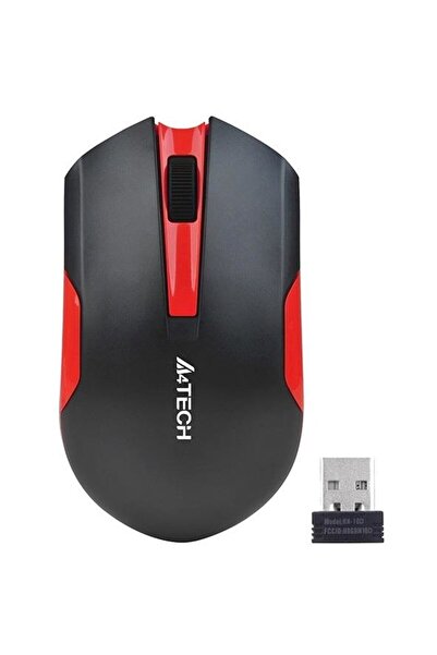 A4 Tech A4Tech V-TRACK G3-200N-1 1000dpi Black-Red Mouse