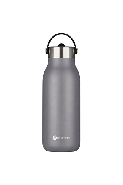 Les Artistes Paris Thermal Insulated Steel Thermos 1000ml Grey