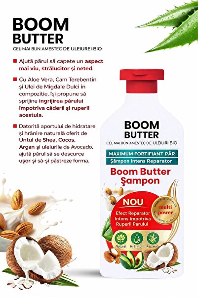 PROCSIN Intensive Hair Repair Shampoo 7 OILS BOOM BUTTER 400 ml